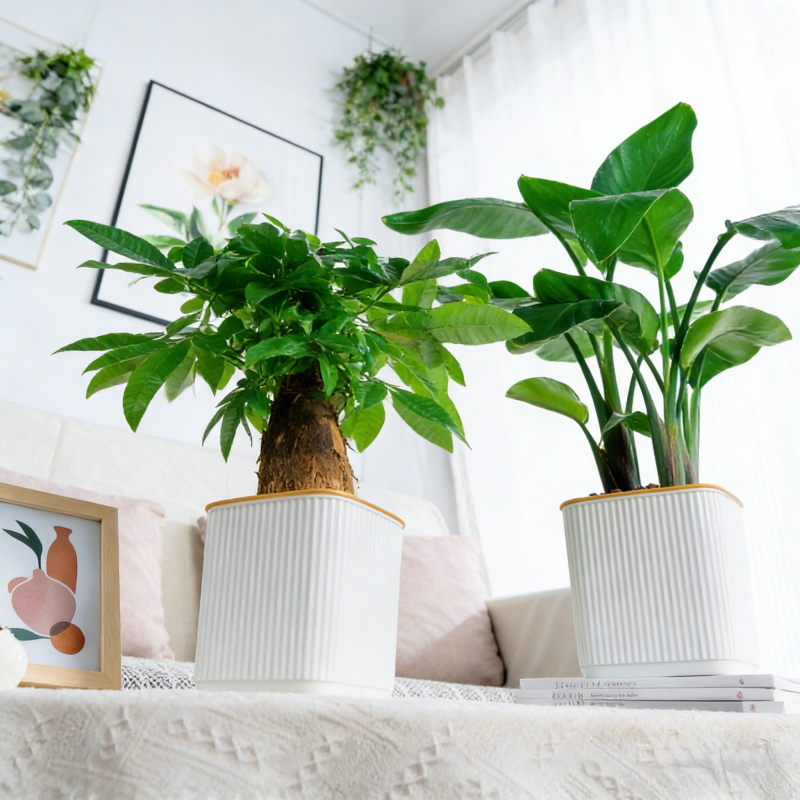 Aloe Vera Pot - Self-Watering Flower Pot for Lazy People