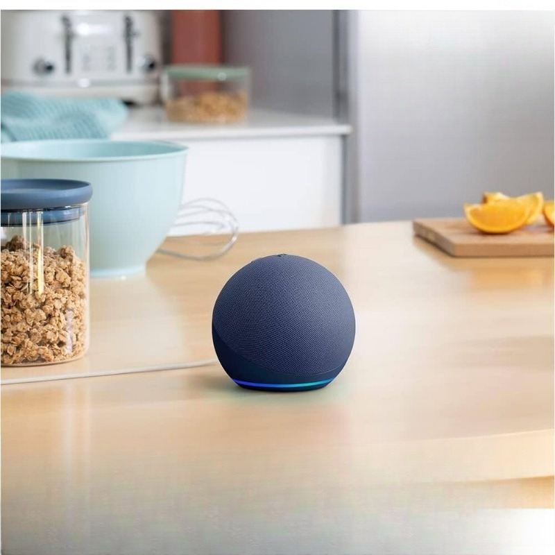 Smart Speaker with Clock Displ - Amazon Speaker Echo Pop ulasan dan harga