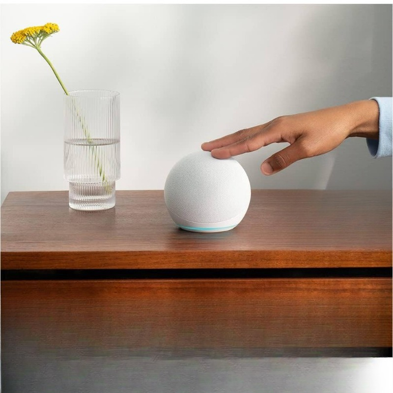 Smart Speaker with Clock Displ - Amazon Speaker Echo Pop ulasan dan harga